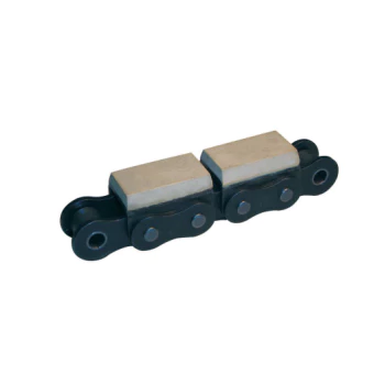 Roller Chains with Vulcanised Elastomer Profiles