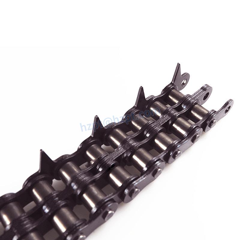 Sharp top chain forestry application detail