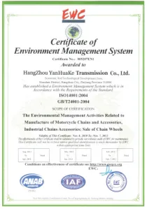 ISO Certificate